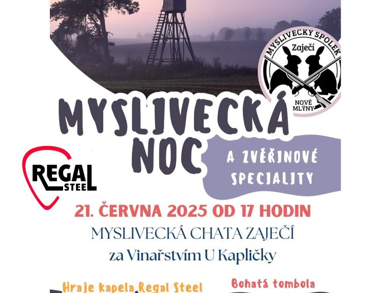 Myslivecká noc Zaječí
